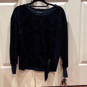 Navy Blue Women's Crew Neck Sweater